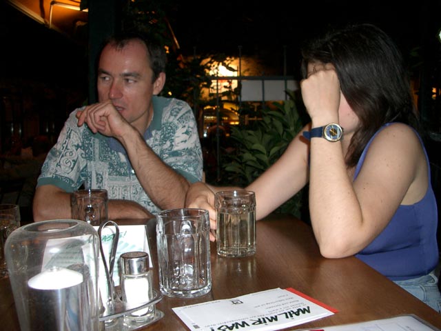 Josef und Sylvia in der Schloßgasse 21