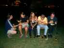 Reinhard, Marion, Christina, Michael und Andreas im Rathauspark (28. Aug.)