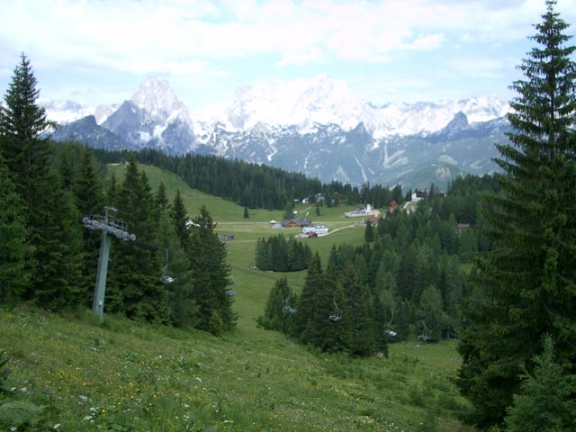 Doppelsessellift Hösskogel (5. Juli)