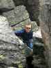 Glungezer Klettersteig: zwischen drittem und viertem Abschnitt