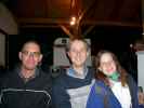 Thomas, ich und Daniela im Heurigen 'Zur Christl'