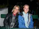 Doris und Carmen im Heurigen 'Zur Christl'
