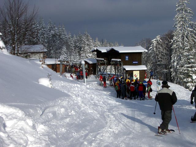 Talstation der Gipfellifte