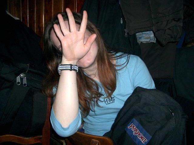 Daniela im Paddy's