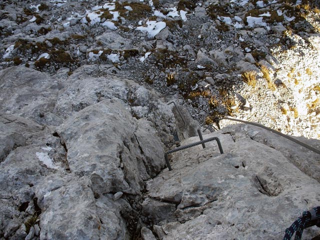 Klettersteig Nackter Hund: Südostgrat des Mitterhorns (12. Nov.)