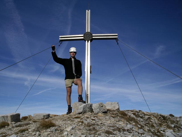 Ich am Großen Rothorn, 2.409 m (13. Nov.)