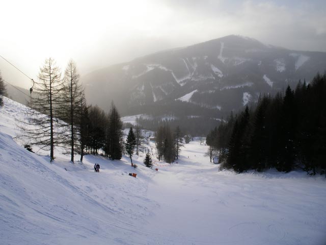 Muldenabfahrt
