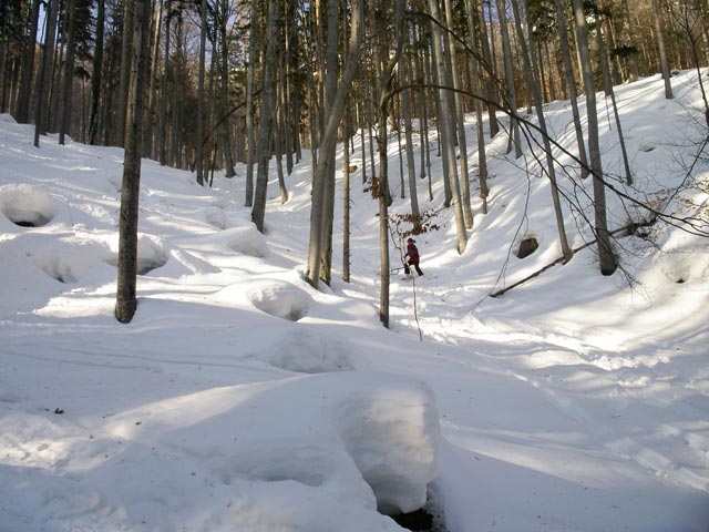 Sonja auf der Sch&ouml;llerabfahrt