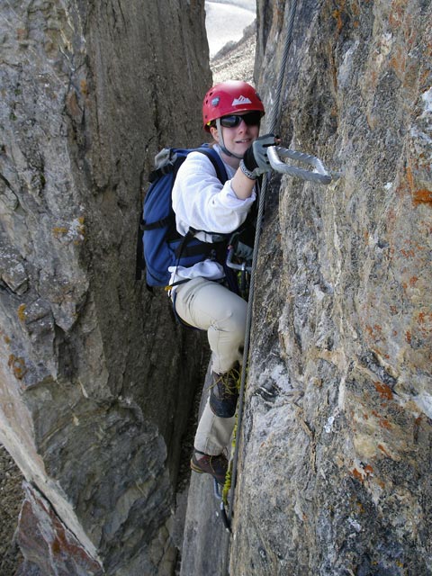 Greitspitz-Klettersteig: Daniela