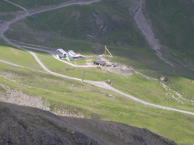 Höllenkar vom Vorgipfel des Greitspitz aus