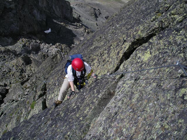 Flimspitz-Klettersteig: Daniela