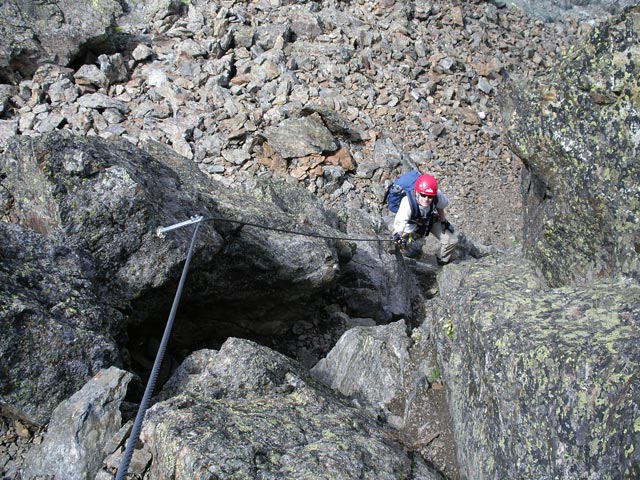Flimspitz-Klettersteig: Daniela