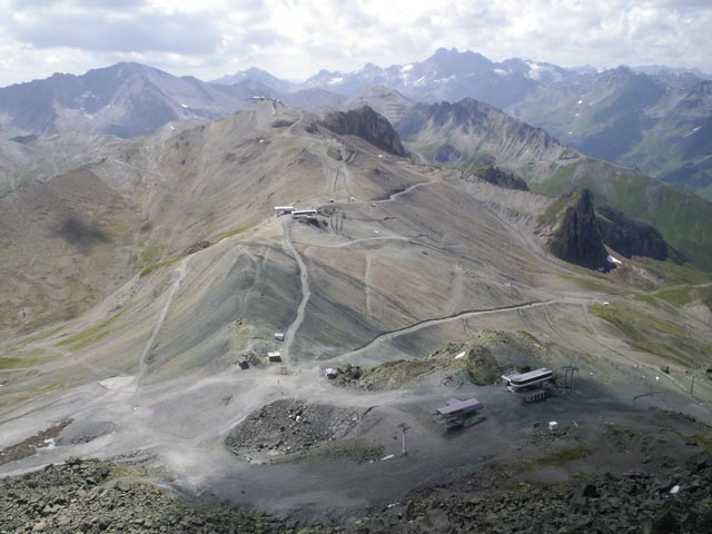 Flimspitz-Klettersteig: Richtung Südwesten