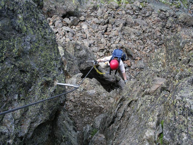 Flimspitz-Klettersteig: Daniela