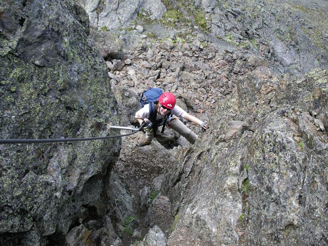 Flimspitz-Klettersteig: Daniela
