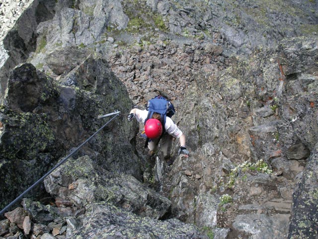 Flimspitz-Klettersteig: Daniela