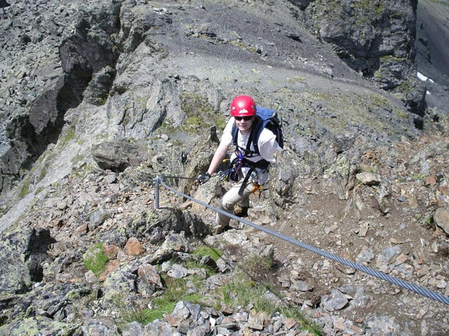 Flimspitz-Klettersteig: Daniela