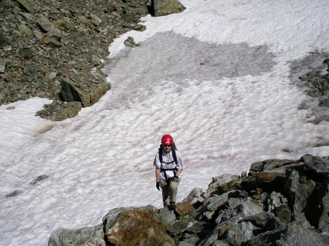 Daniela zwischen Flimjoch und Viderjoch