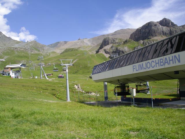 Talstation der Flimjochbahn