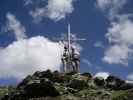 Daniela und ich am Flimspitz, 2.929 m