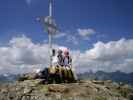Ich und Daniela am Flimspitz, 2.929 m