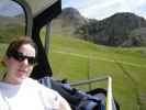 Daniela auf der Flimjochbahn