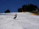 Daniela auf der südlichen Piste des Ochsenkopflifts
