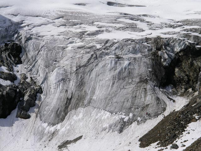 Litznergletscher von der Saarbrückner Hütte aus