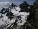 Großlitzner und Großes Seehorn vom Kleinlitzner-Klettersteig aus