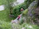 Koflwand-Klettersteig: Irmgard, Sascha und Andreas (8. Juli)