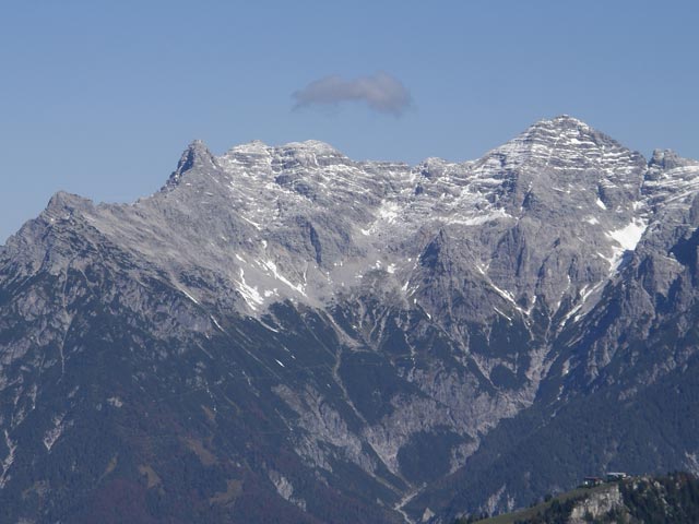 Nurracher Höhenweg vom Lärchfilzkogel aus (29. Sept.)