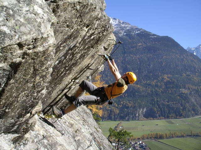 Andreas in der Schlüsselstelle