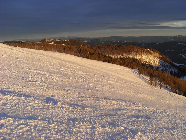 Plattenabfahrt