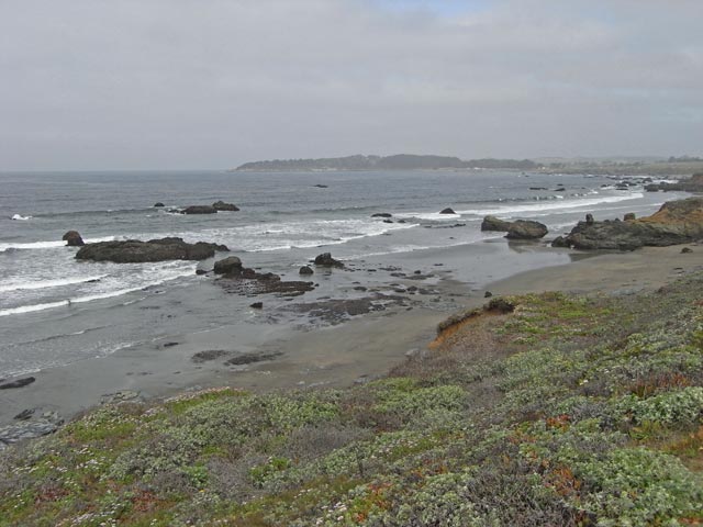 Pazifikküste in der San Simeon Bay (8. Mai)
