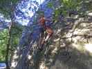 Michael in der Route 'Verschneidung'
