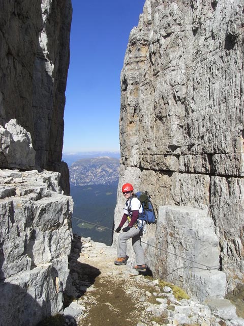 Latemartürme-Klettersteig: Daniela