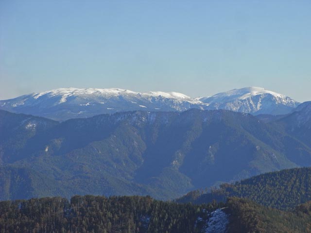 Raxalpe vom Türnitzer Höger aus