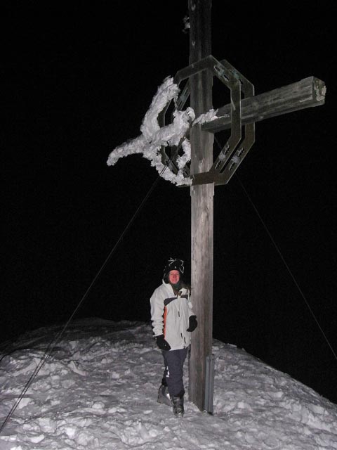 Daniela auf der Gemeindealpe, 1.626 m (1. Jän.)