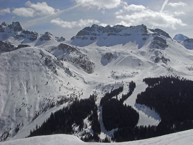 Abfahrten der Seilbahn Portavescovo (23. März)