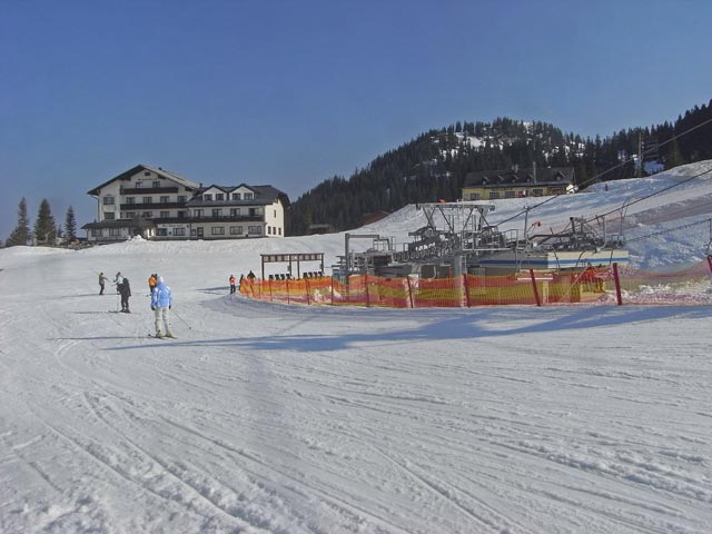 Talstation der 4er Sessellifte Häsing und Almlift