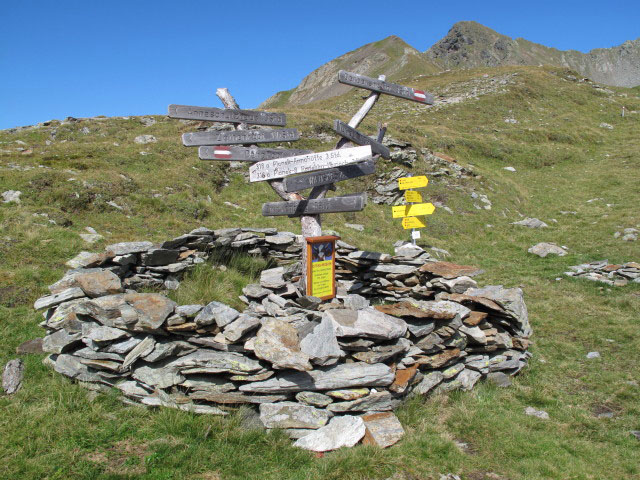 Wildseetörl, 2.268 m (30. Aug.)