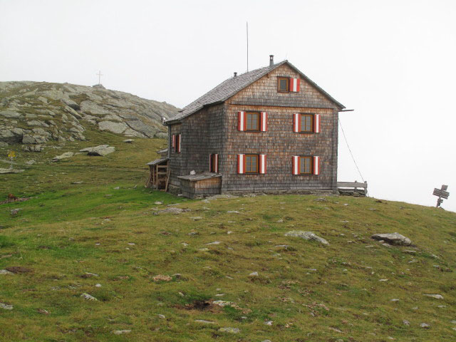 Hugo-Gerbers-Hütte, 2.347 m (30. Aug.)