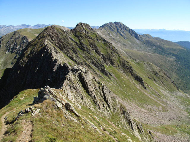 Heinrich-Hecht-Weg zwischen Goldgrubenscharte und Mäuerle (1. Sept.)
