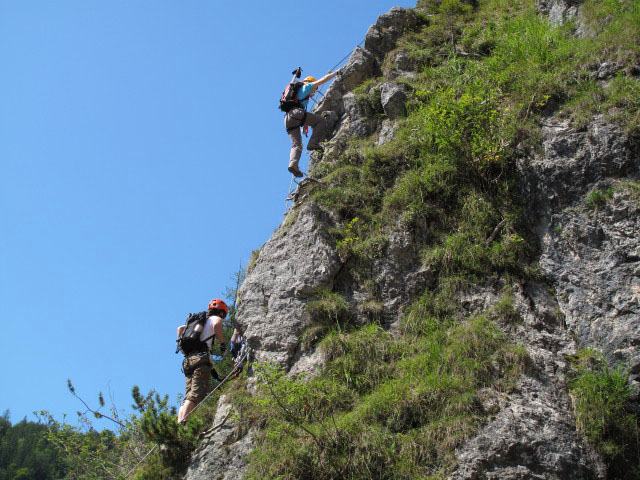 Grünstein-Klettersteig: Isidor-Variante