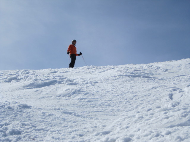 Ich am Steilhang