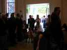Karl, Stefan, Franz, Andreas, Agnes, Christina, Katja-Lin, Wolfgang, Christoph, Anja-Liv, Daniela, Andrea, Martin, Kerstin und Michael in der Kreuzkirche des Stifts Heiligenkreuz (7. Mai)