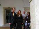Michael, Markus, Marion, Christoph und Irene im Stift Heiligenkreuz (7. Mai)