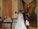 Pater Pio, Daniela, ich und Nadja in der Kreuzkirche des Stifts Heiligenkreuz (7. Mai)