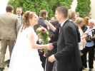 Axel, Andreas, Daniela, Markus, Carmen, Michael, Tanja, Papa, Michael, Mama und Irmengard im Stift Heiligenkreuz (7. Mai)