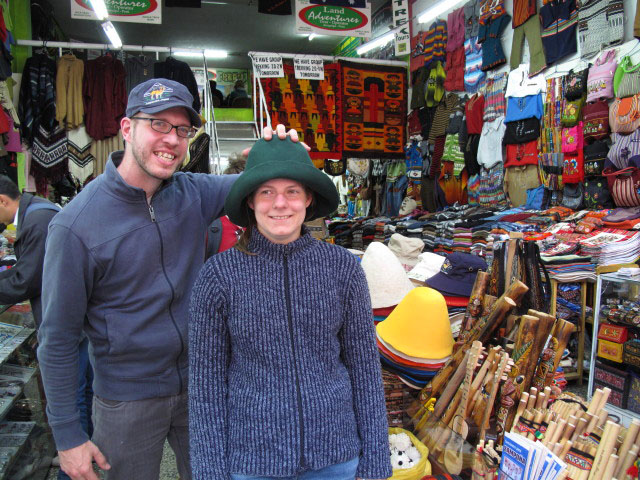 Norbert und Daniela in Arequipa (5. Juli)